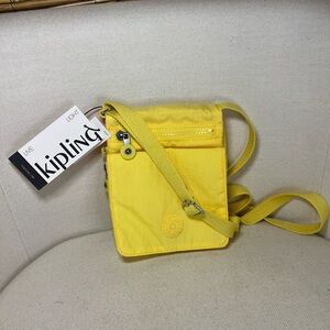 Kipling Small Crossbody Bag in Yellow